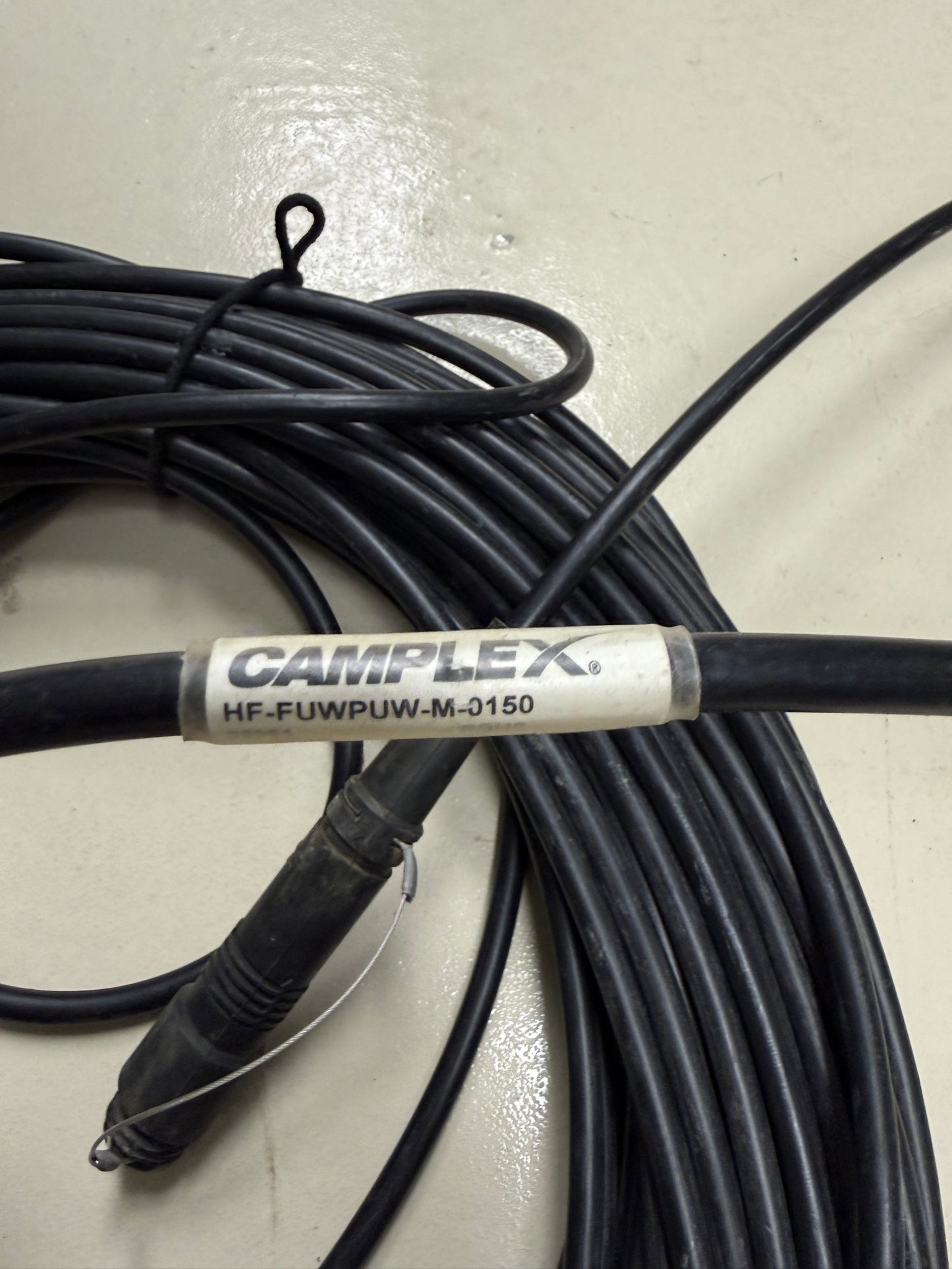 Camplex LEMO FGW-PHW Hybrid Fiber Optic Cable HF-FUWPUW-M-0150