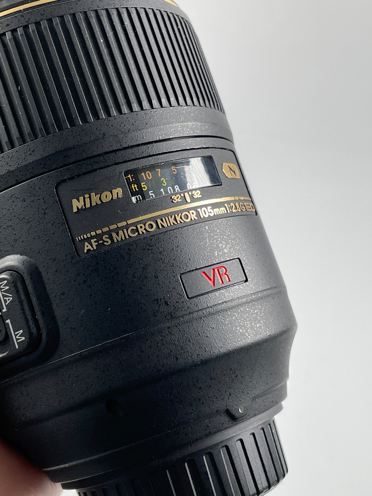 Nikon Nikkor AF-S 105mm f2.8 G VR Micro IF ED Lens AFS