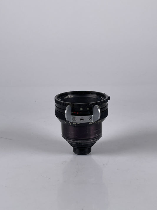 Carl Zeiss Planar  25mm F2 for Arri standard cine lens for 16mm RARE