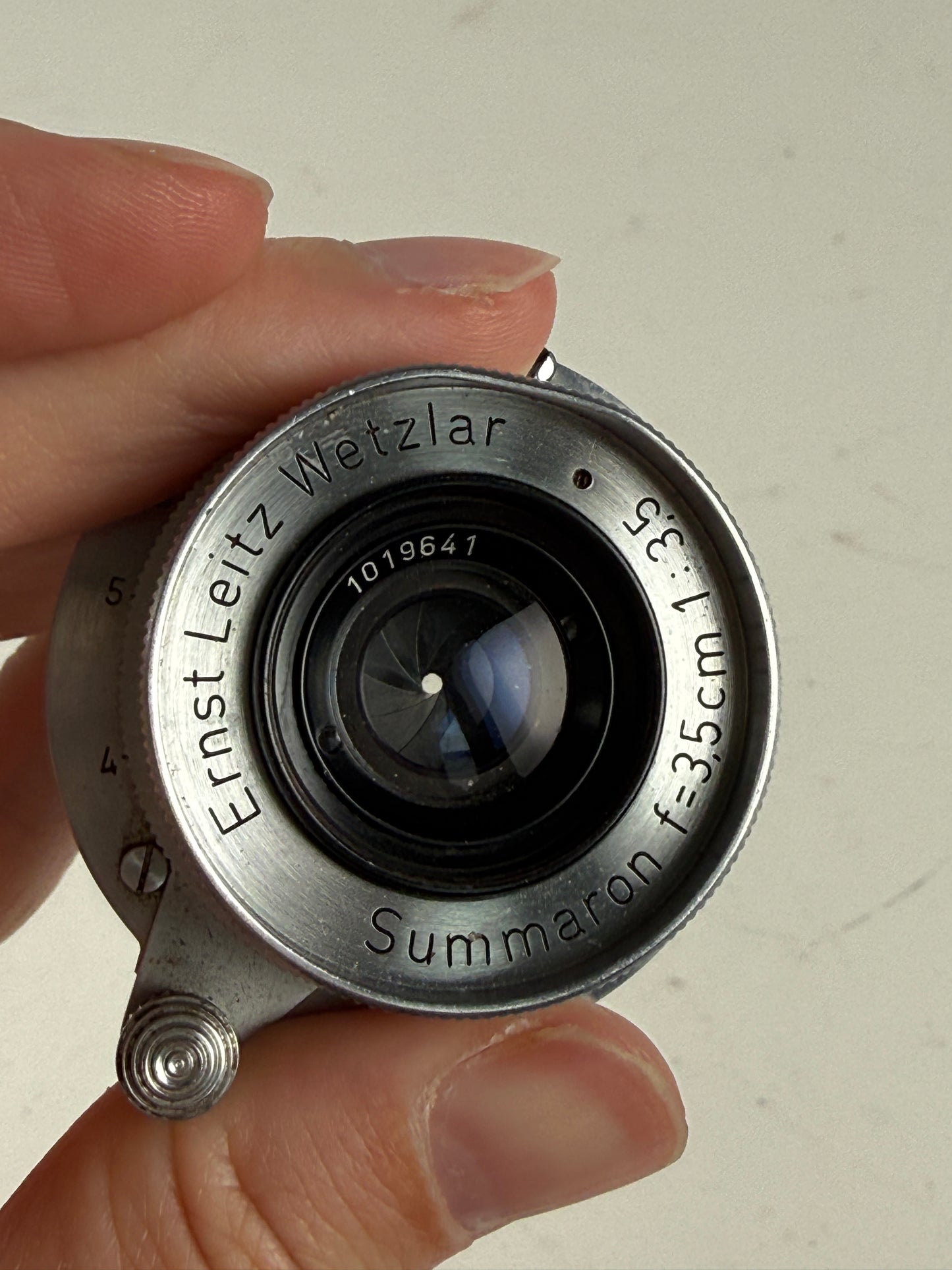Leica 35mm f3.5 Summaron Screw Mount LTM M39 Lens 3.5cm