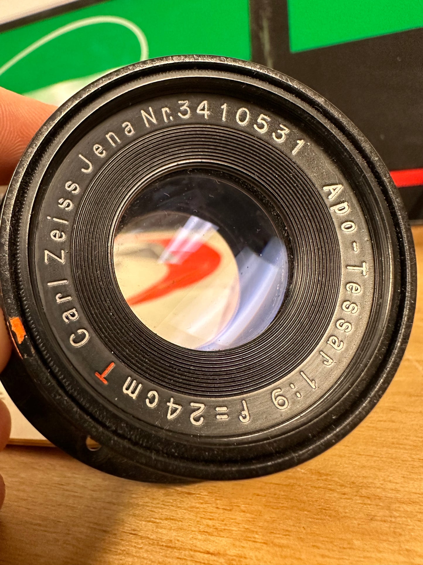 Carl Zeiss Jena Apo-Tessar 24cm f9