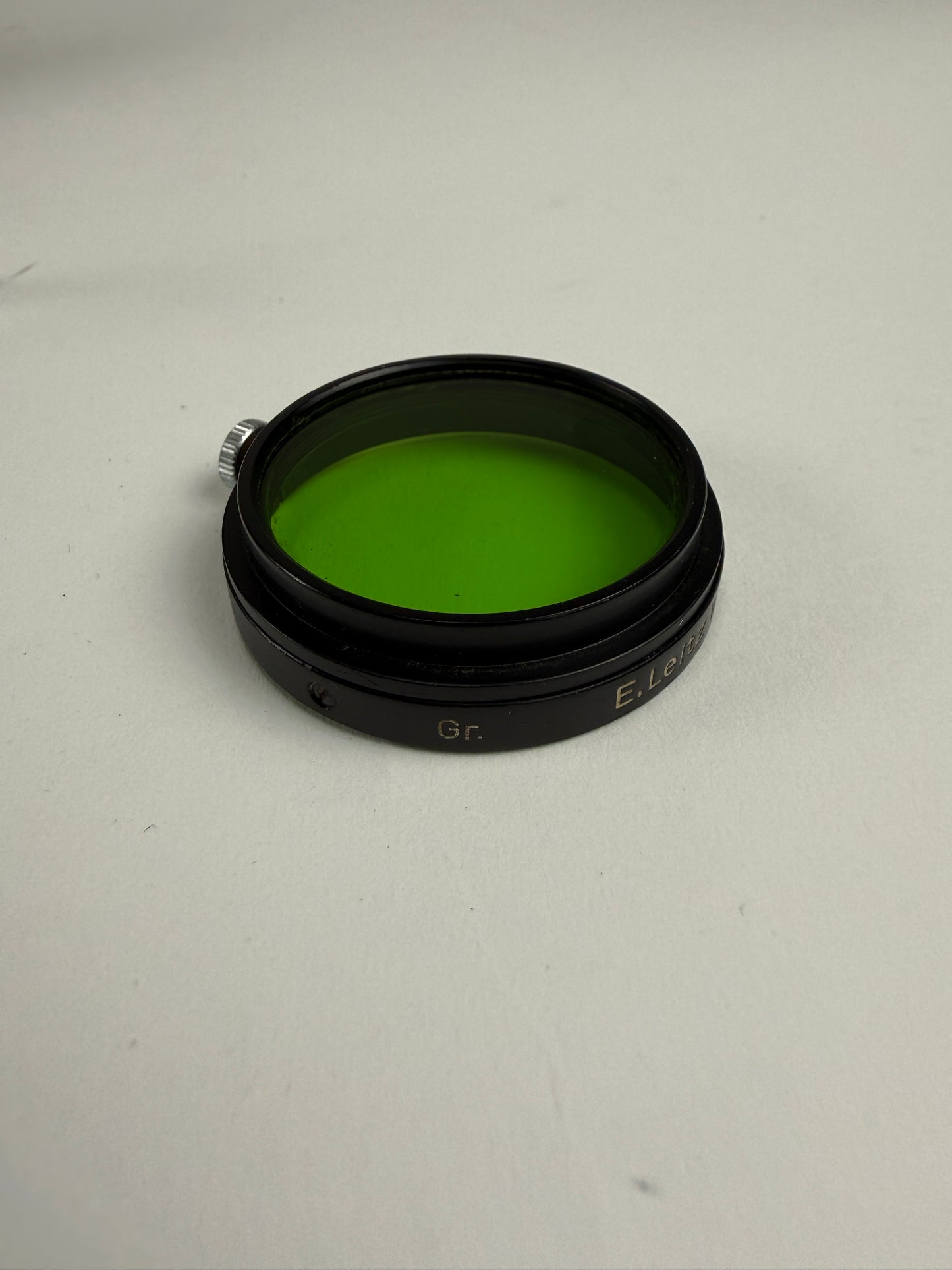 Leitz Leica Black A36 Green Gr Contrast Camera Lens Filter - Summitar push on 36mm