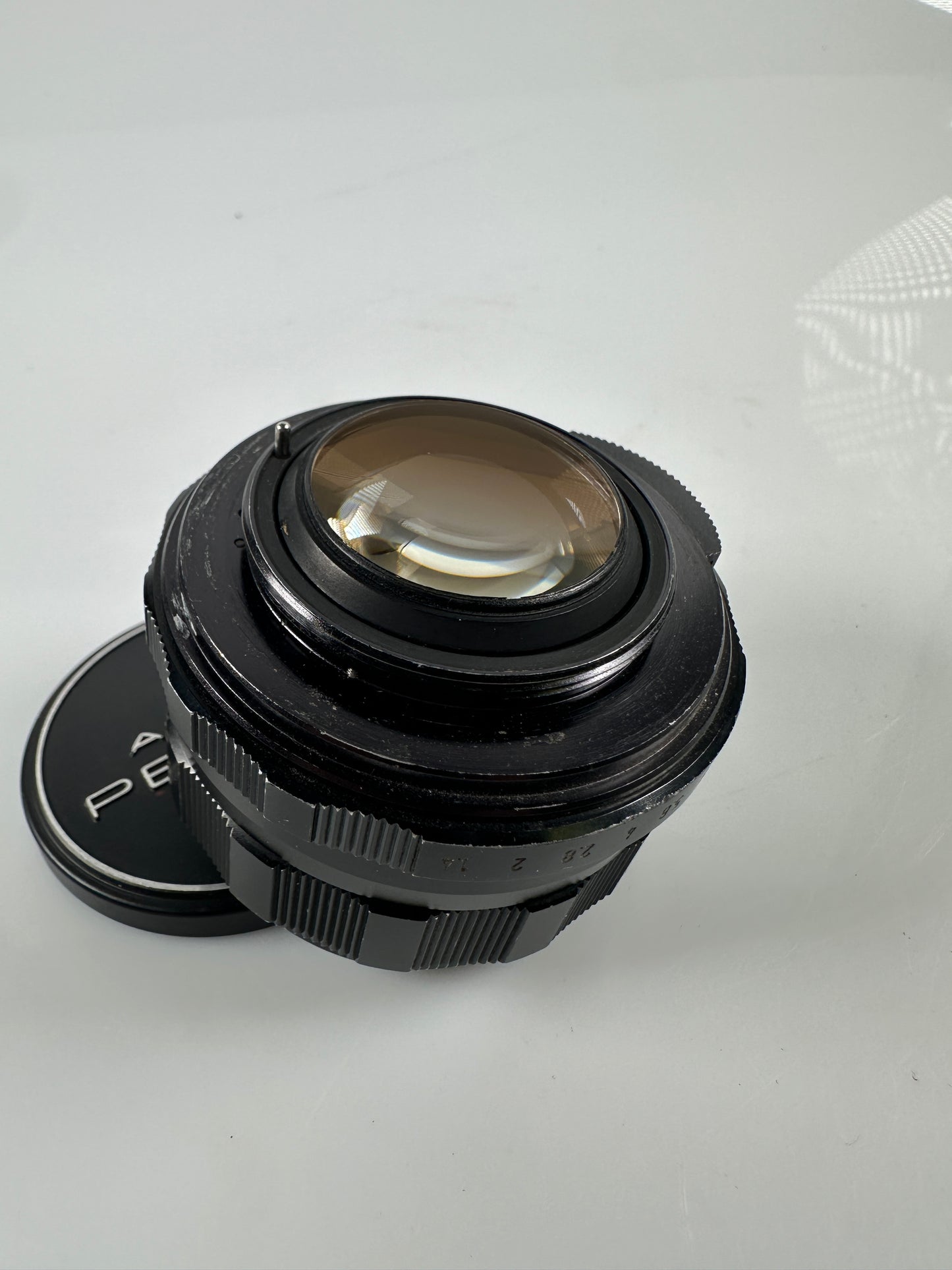Pentax 50mm F/1.4 M42 8 elements Asahi Super Takumar Lens black