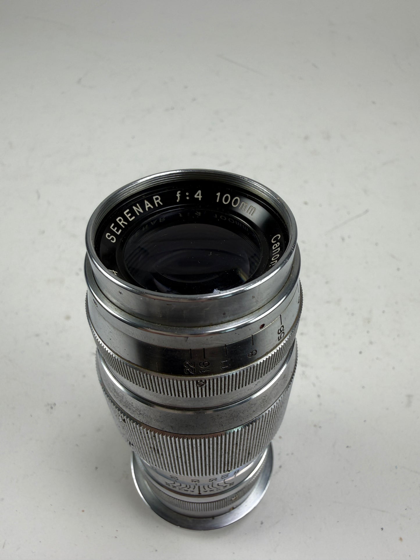Canon Rangefinder RF 100mm f4 Serenar Leica SM LTM lens