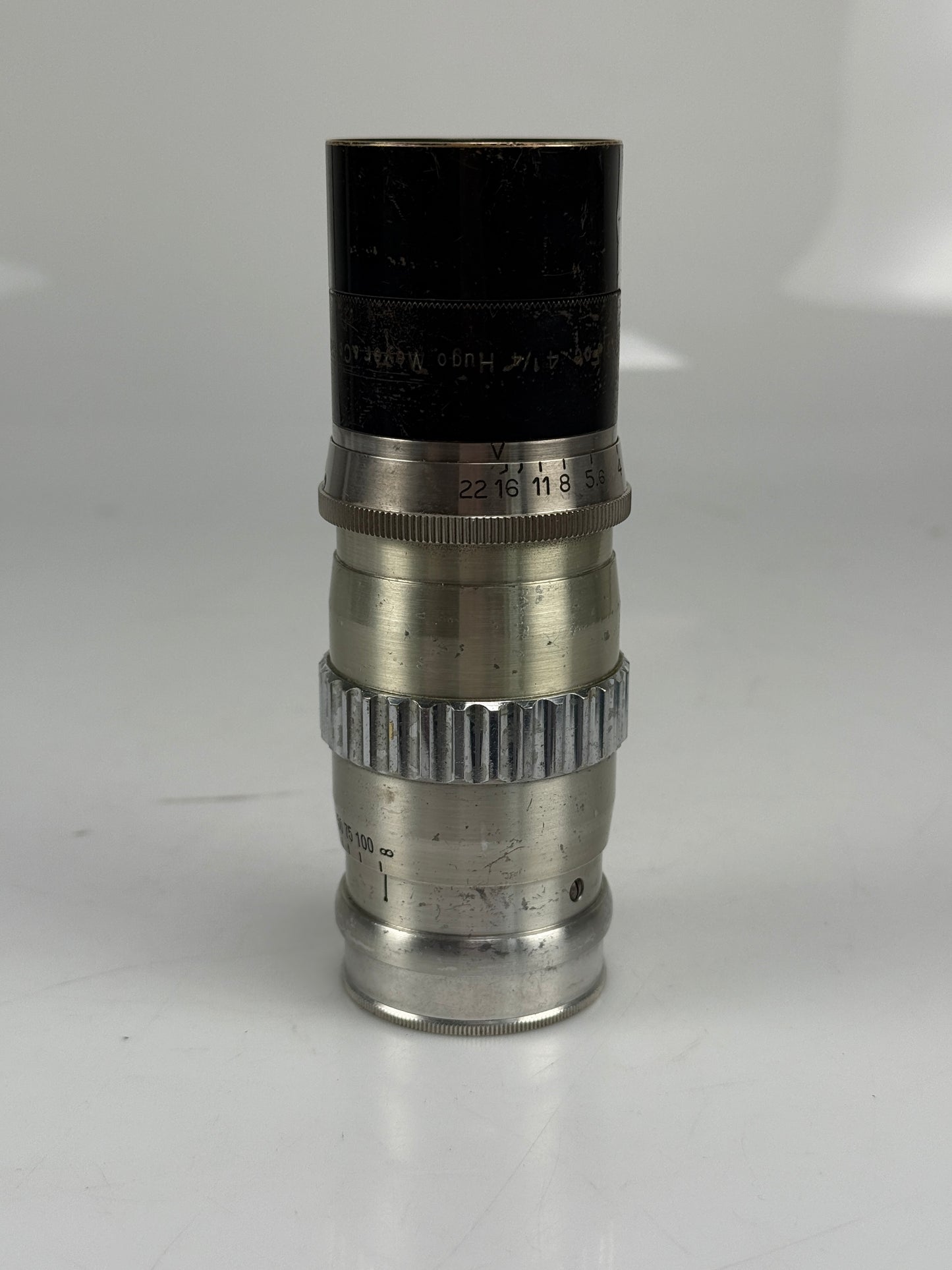 Hugo Meyer Gorlitz New York Trioplan 4 1/4 inch f2.8 lens Leica LTM RARE