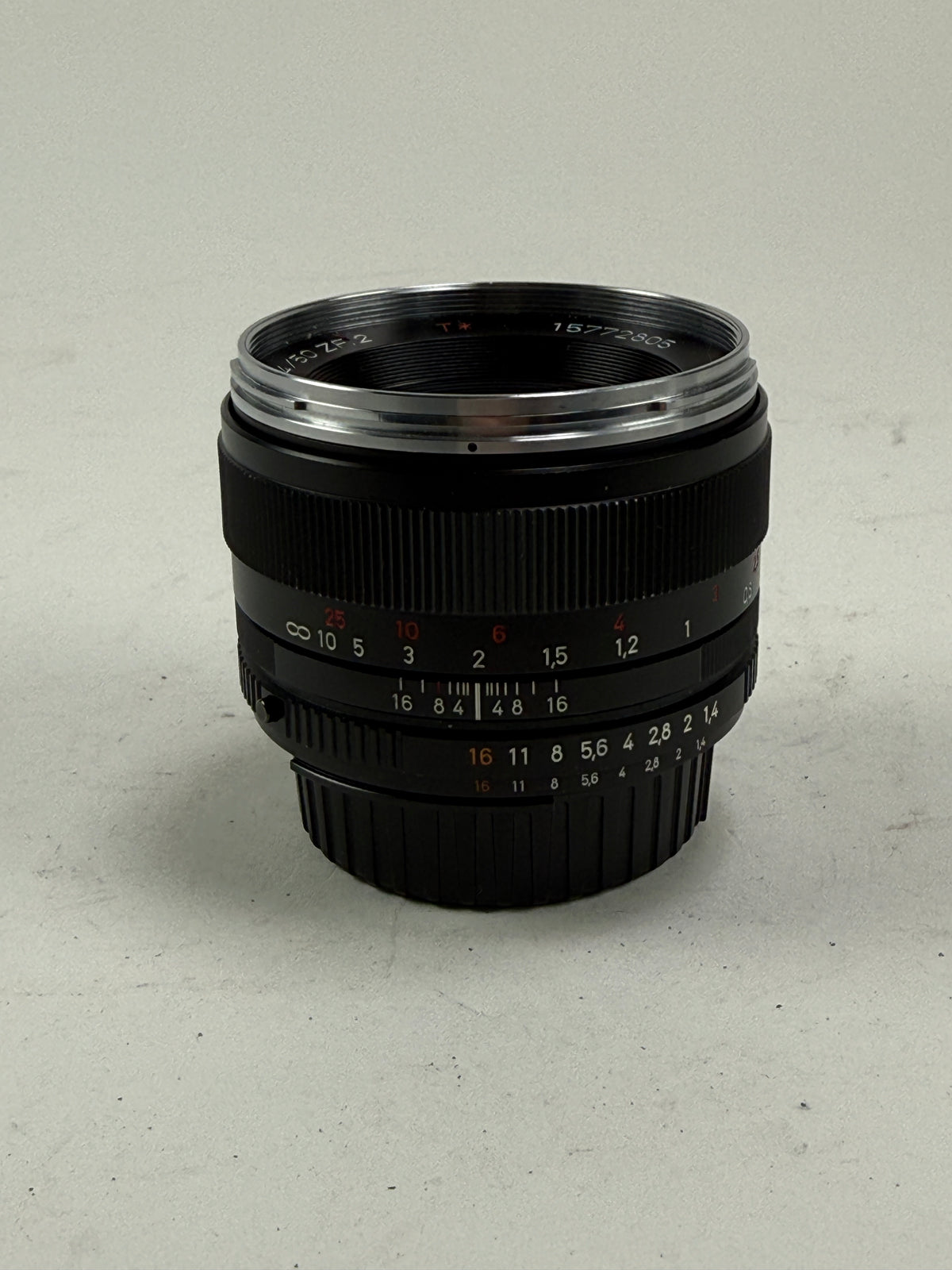 Carl ZEISS PLANAR T * 50mm f1.4 ZF.2 for Nikon Ai-s Manual Focus Lens black