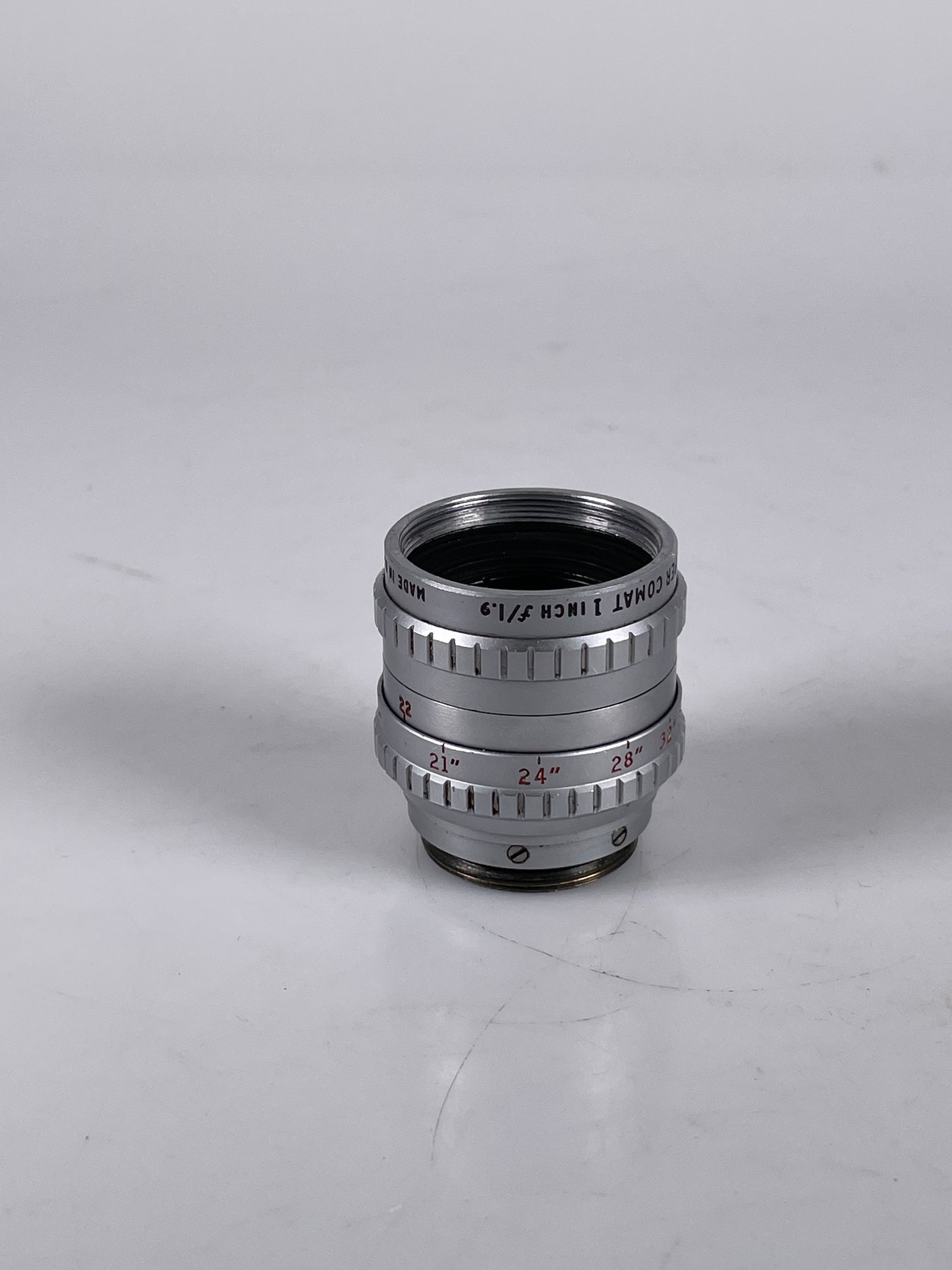 Bell & Howell Super Comat 1 Inch 25mm f1.9 C-Mount 16 mm Cine Camera Lens