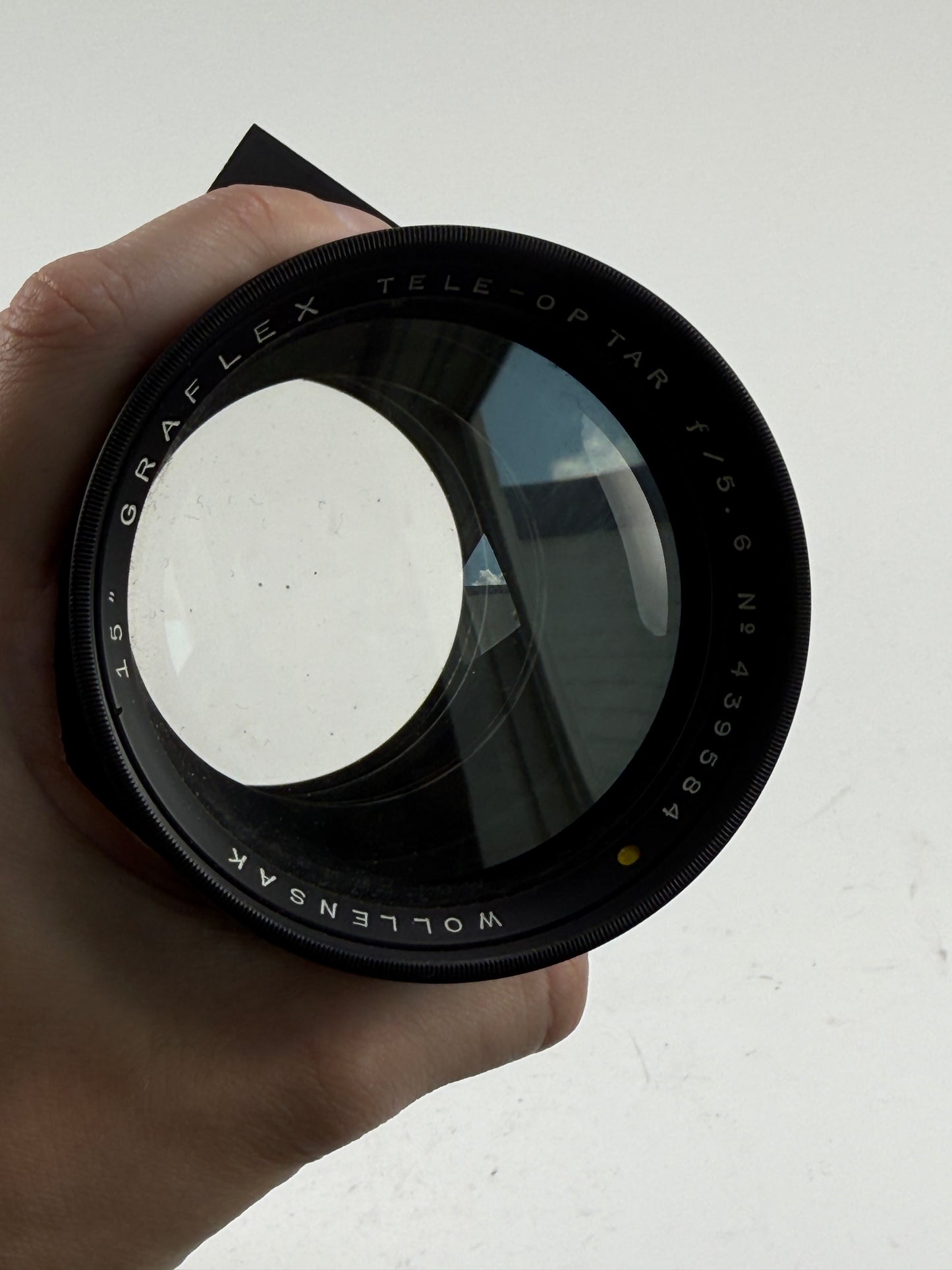 Wollensak Graflex Telephoto Tele Optar 15" inch (380 mm) F5.6 on board