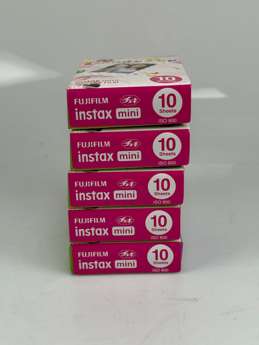 Fujifilm Instax Mini Candy Pop Film - 5 packs 50 Exposures - 2025
