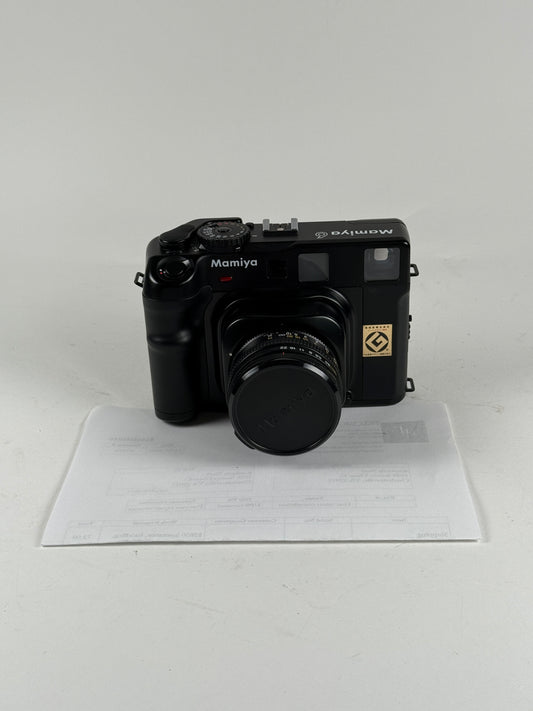 Mamiya 6 medium format rangefinder camera with 75mm f3.5 L G lens