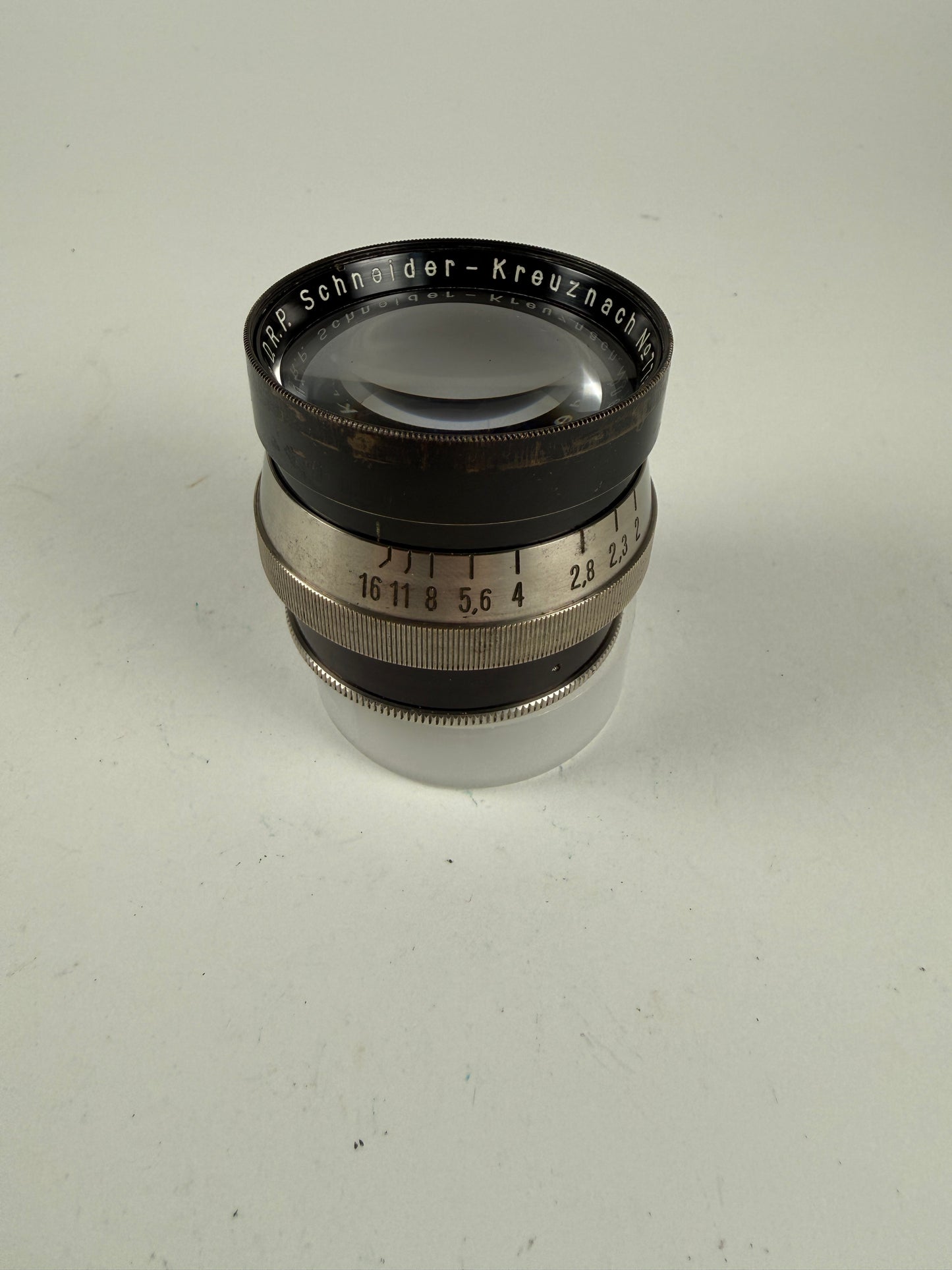 Schneider 8cm (80mm) f2 Xenon Lens "Night Exakta" M40 Screw Mount