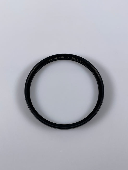 B+W 62mm 010 UV 1x E Haze Lens Filter UV