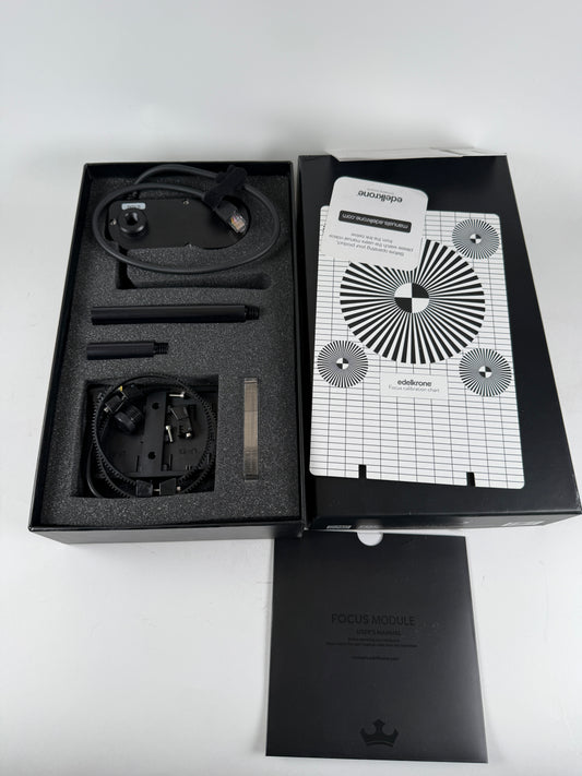 Edelkrone Focus Module V1 Wired Follow Focus Motor Tested Complete In Box