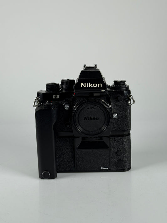 Nikon F3P Press HP SLR Film Camera MD-4