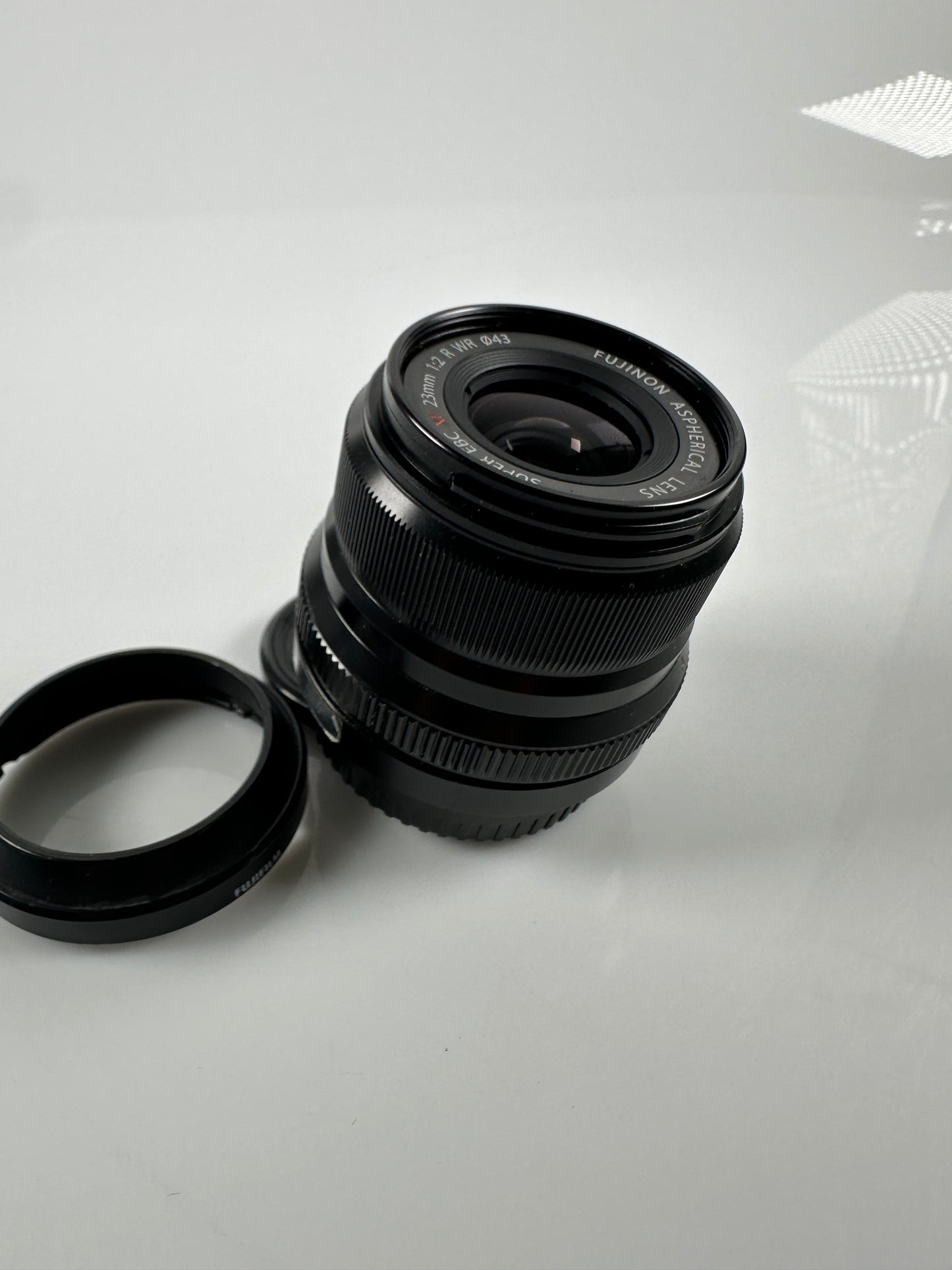 Fuji fujifilm XF Fujinon 23mm f2 R WR Super EBC Lens Black