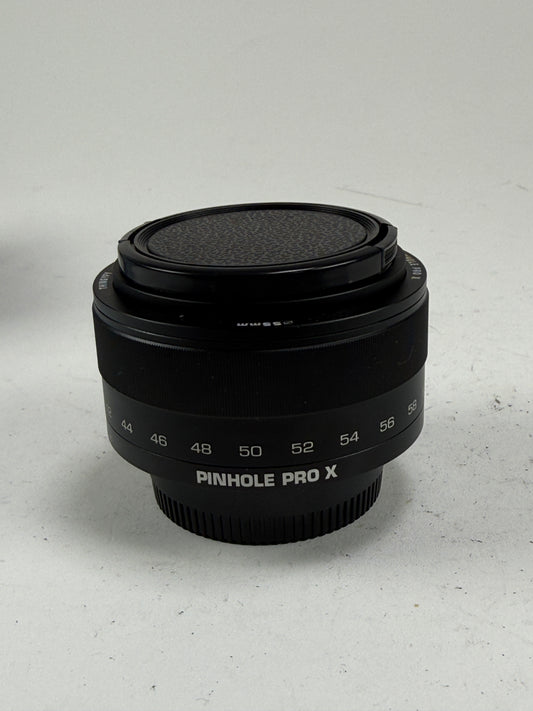 Thingyfy Pinhole Pro X 40-60mm Zoom Pinhole Lens f/0.25 Manual Nikon F