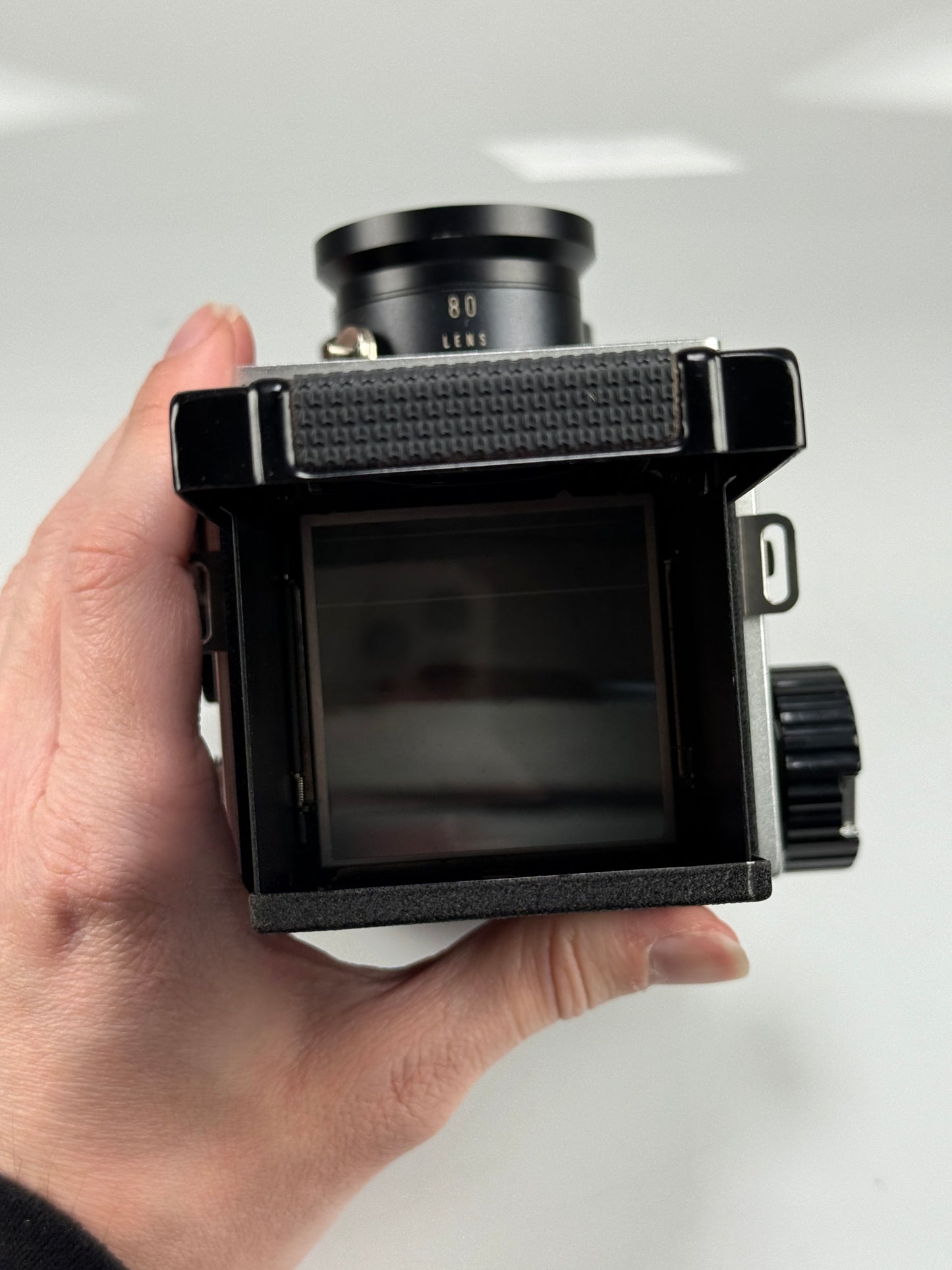 Mamiya C220 Pro TLR medium format Film camera kit 80mm f2.8 blue dot