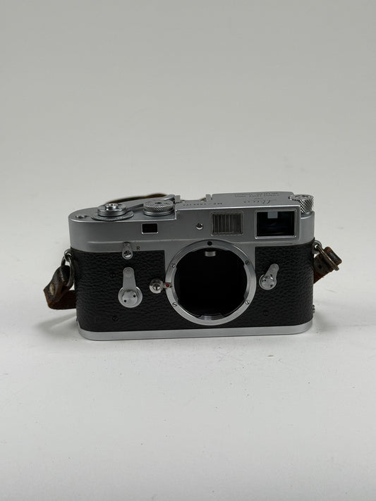 Leica M2 Self Timer Chrome 35mm rangefinder film camera body DAG CLA