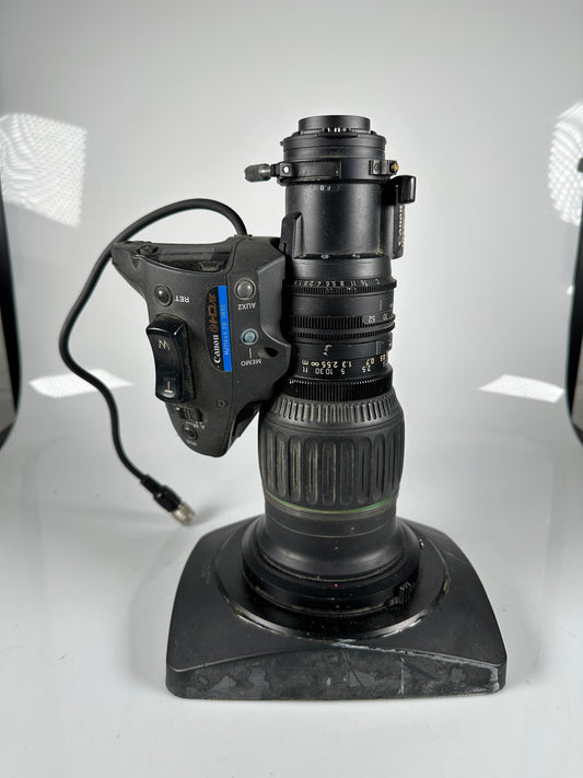 Canon HJ11ex4.7B IRSE HDXS 2/3" HD ENG Broadcast Servo Lens w/ 2x 4.7-52mm f1.9