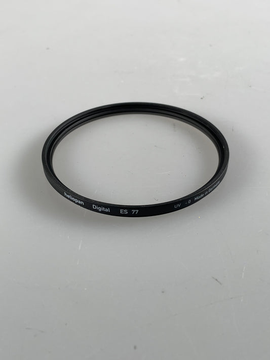 Heliopan 77mm ES77 UV -0 Made in Germany