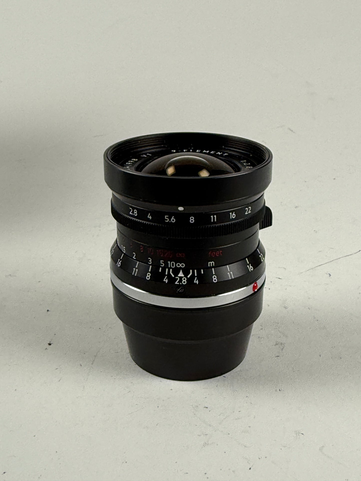 Light lens lab 28mm F2.8 Lens Nine Element Elmarit Rangefinder Leica M