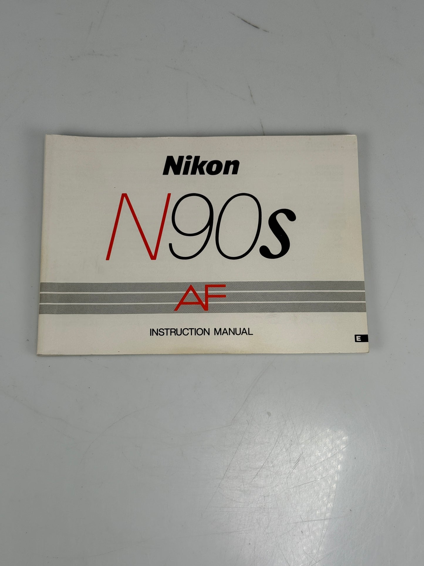 Nikon AF N90s Camera Instruction Manual