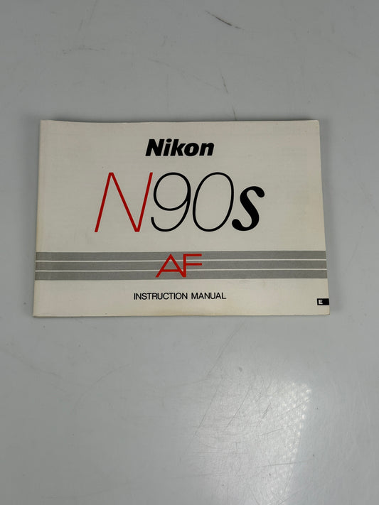 Nikon AF N90s Camera Instruction Manual