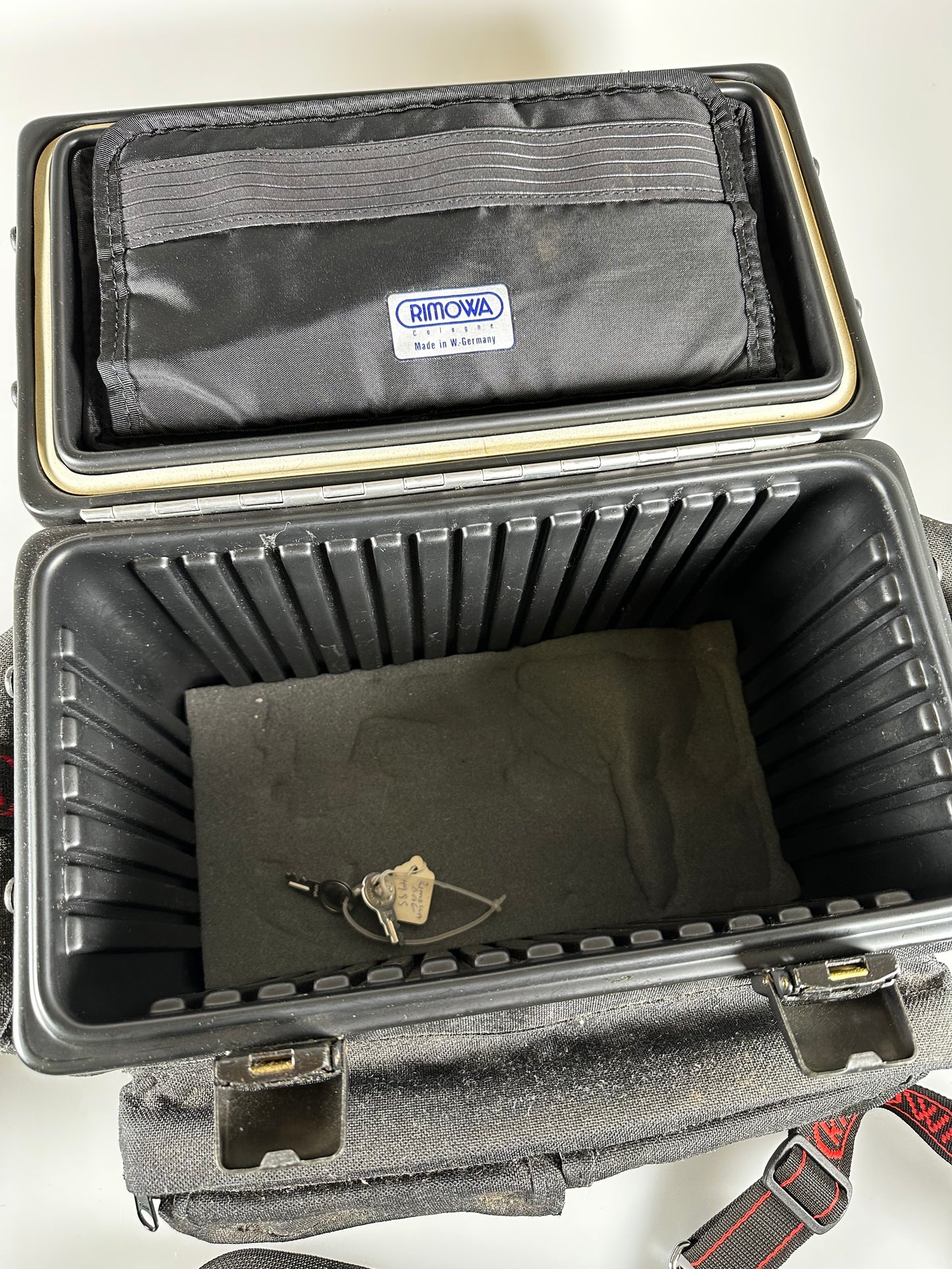 Rimowa Camera Equipment Case, Black Watertight Hard Soft Germany