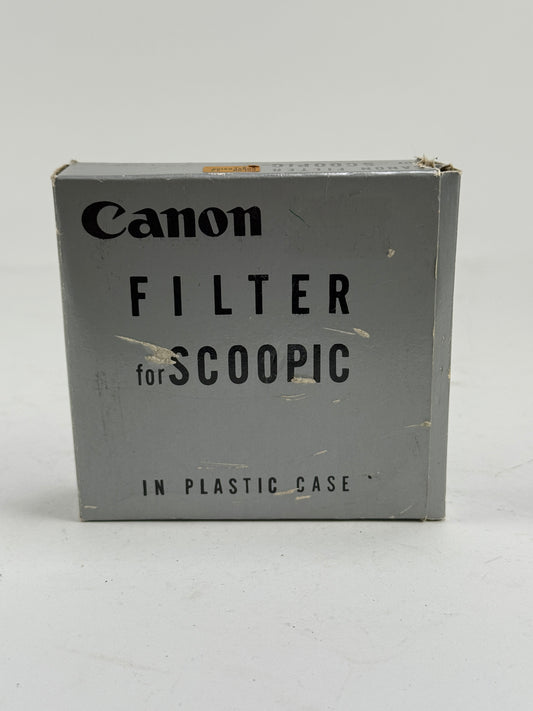 Canon Scoopic 72mm CCA12 Lens Filter Orange