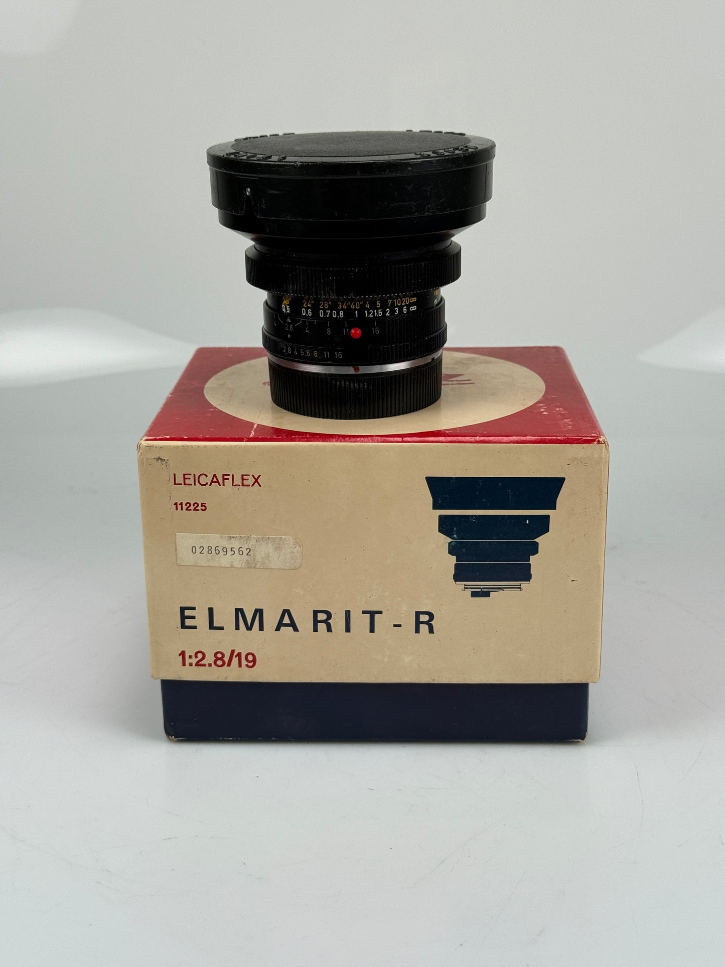 LEICA LEITZ 19MM ELMARIT-R 11225 F2.8 3 CAM 1ST VERSION LENS