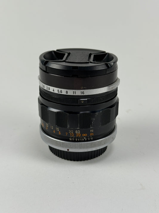 Canon FL 85mm f1.8 Lens manual focus