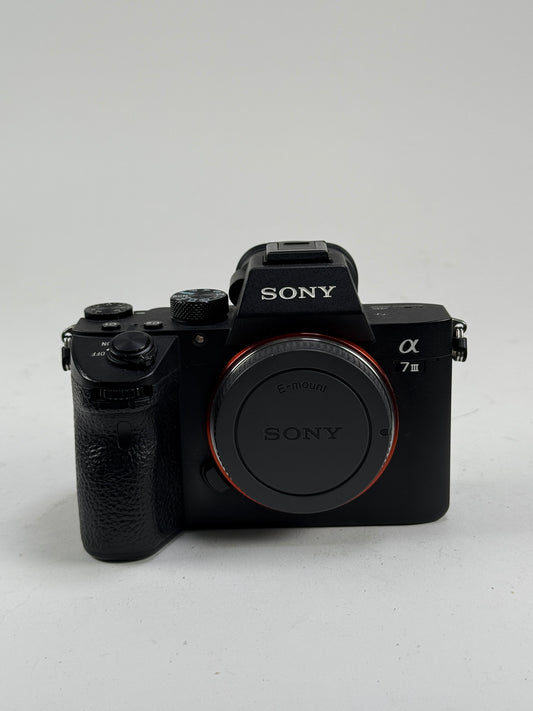 Sony Alpha A7III 24 MP Full-Frame Mirrorless Camera (Body Only)