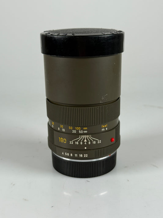 Safari Leica elmar R 180mm F4 lens for Leica R 3cam