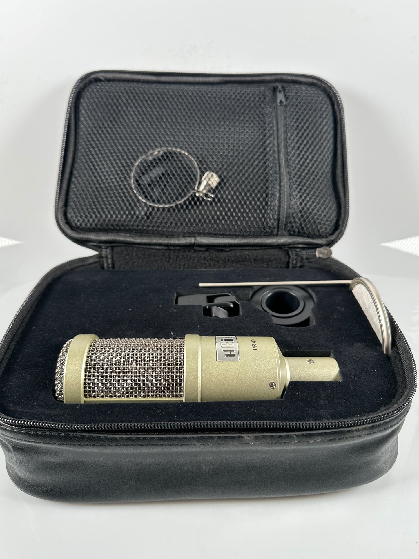 Heil PR 40 Dynamic Studio Recording Microphone w/Soft Case & Clip