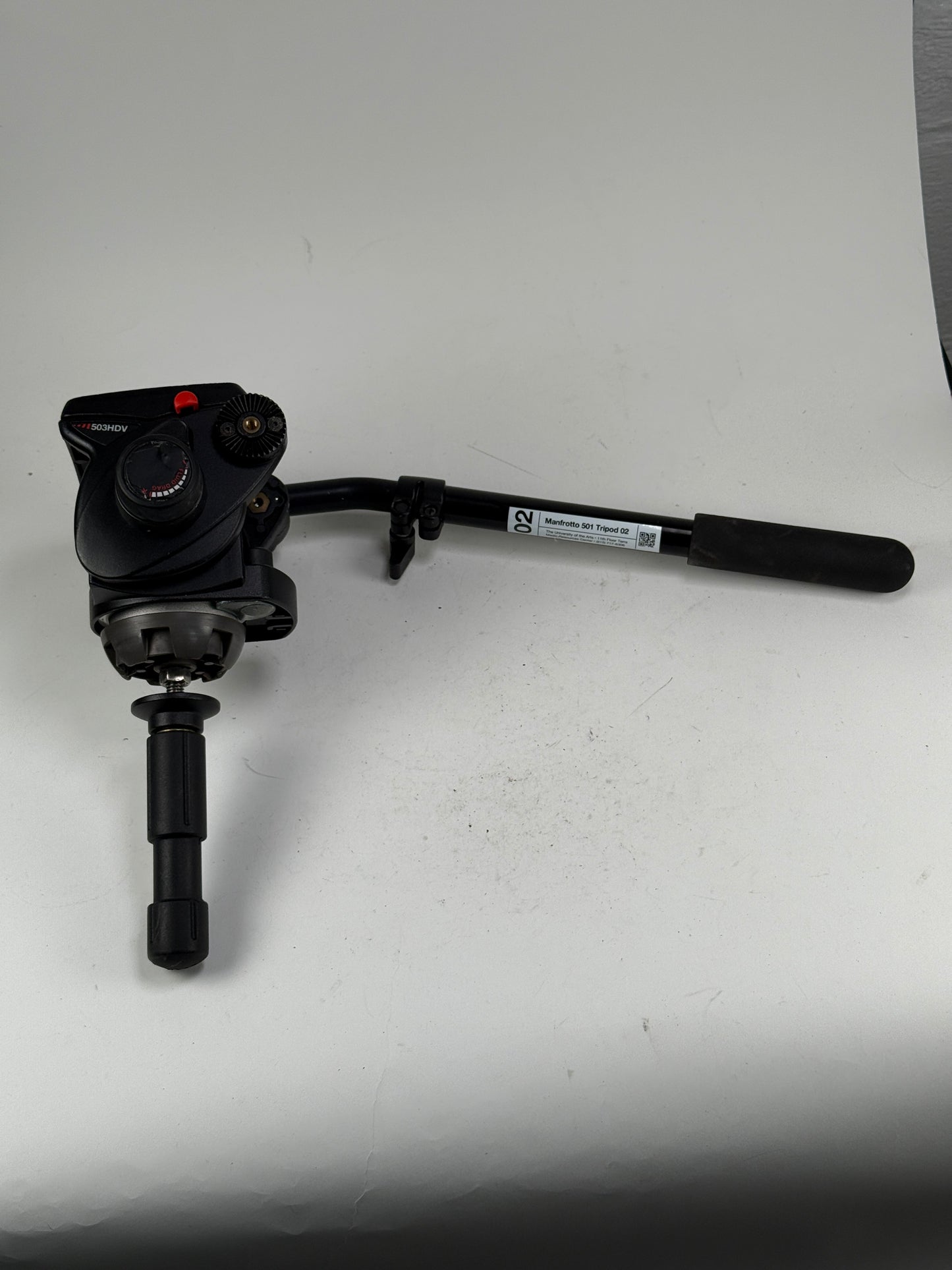 Manfrotto 503HVD Head Fluid Head w/ Handle and QR Plate