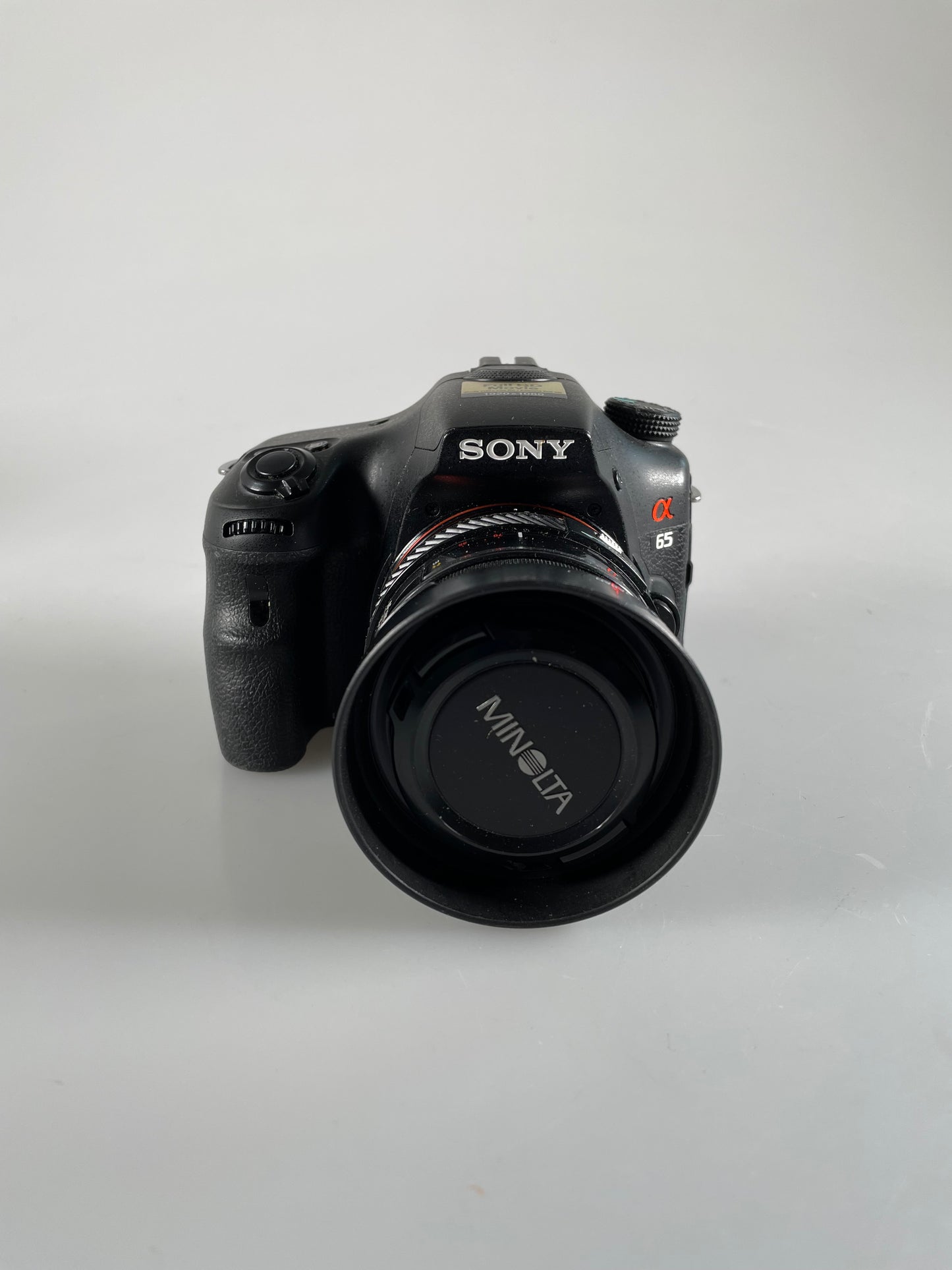 Sony Alpha SLT-A65 Digital SLR Camera Body with Minolta 35-70mm f4 Af