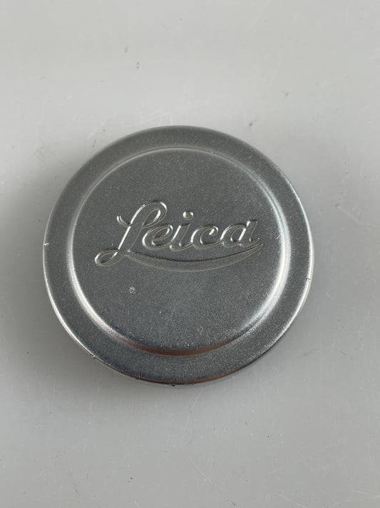 Leica 39mm A42 42mm Front Lens Cap Silver Chrome Metal