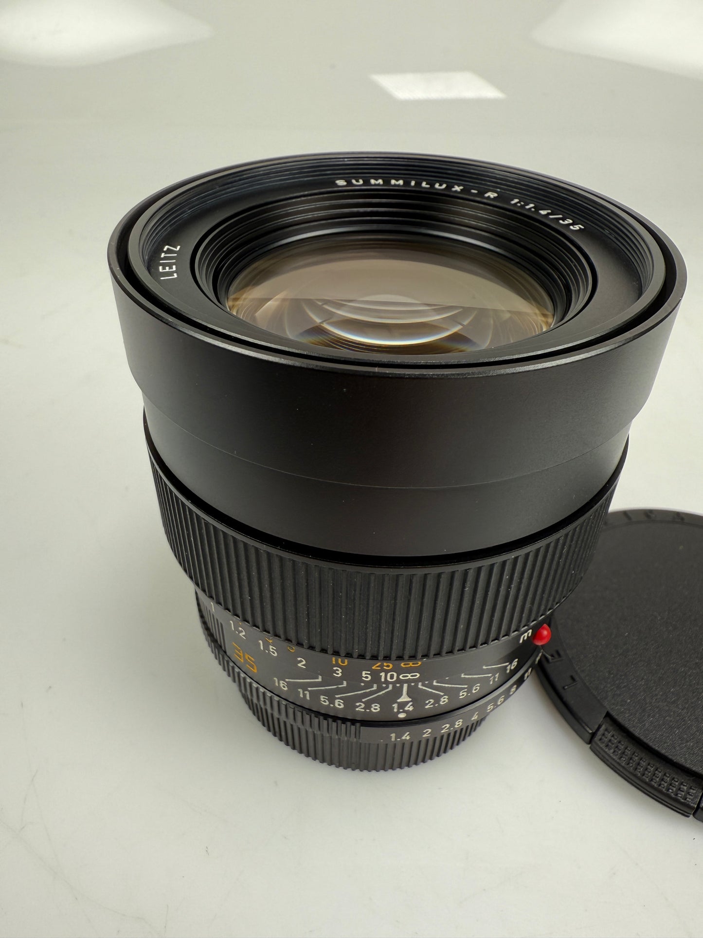 LEICA LEITZ 35MM SUMMILUX-R F1.4 3RD CAM R 11144 LENS