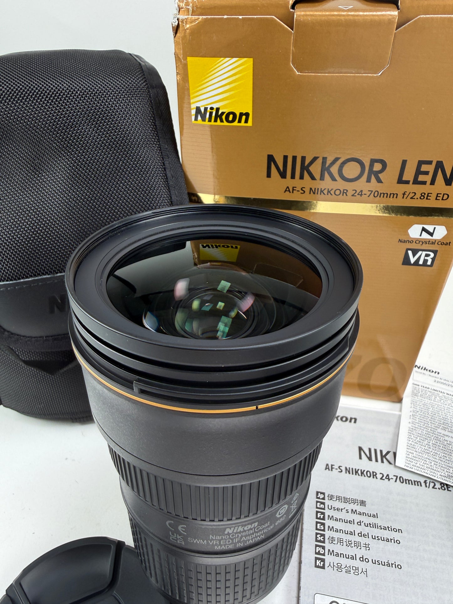 NIKON AF-S NIKKOR 24-70mm f2.8E ED VR Zoom Lens