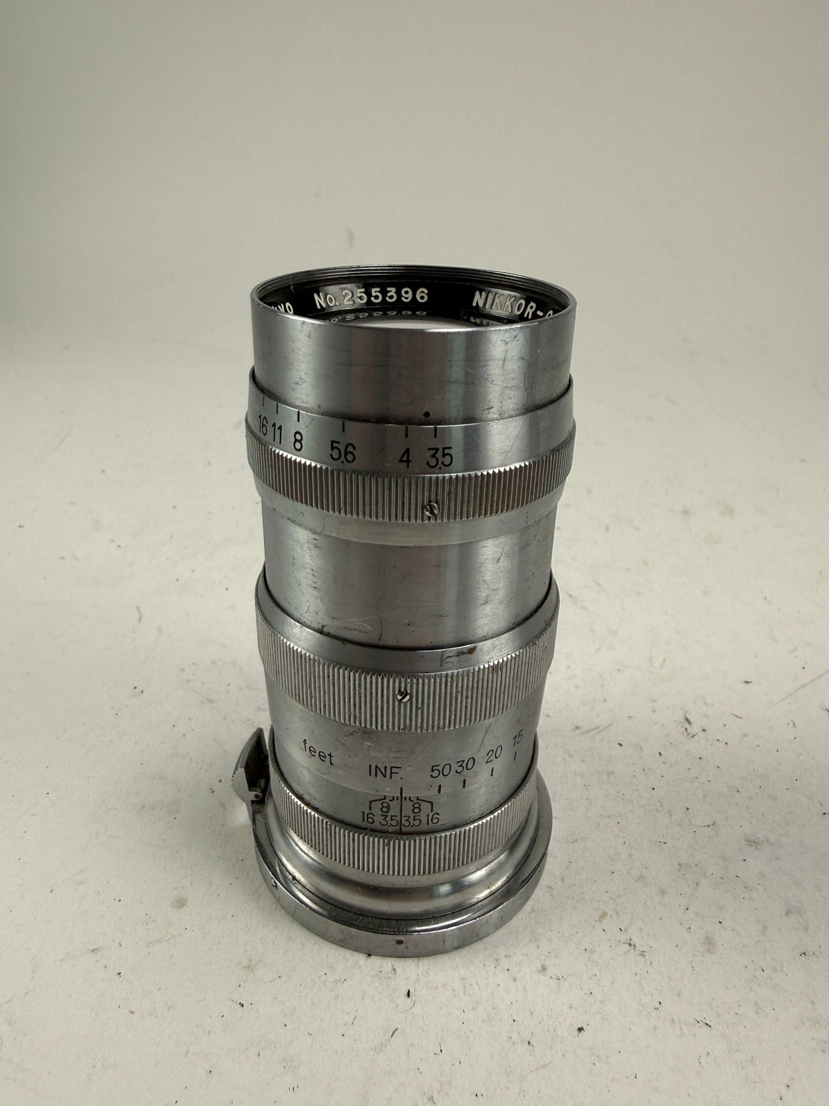Nikon Nikkor-q.c 13.5cm 135mm f3.5 Lens S mount Nippon Kogaku Tokyo