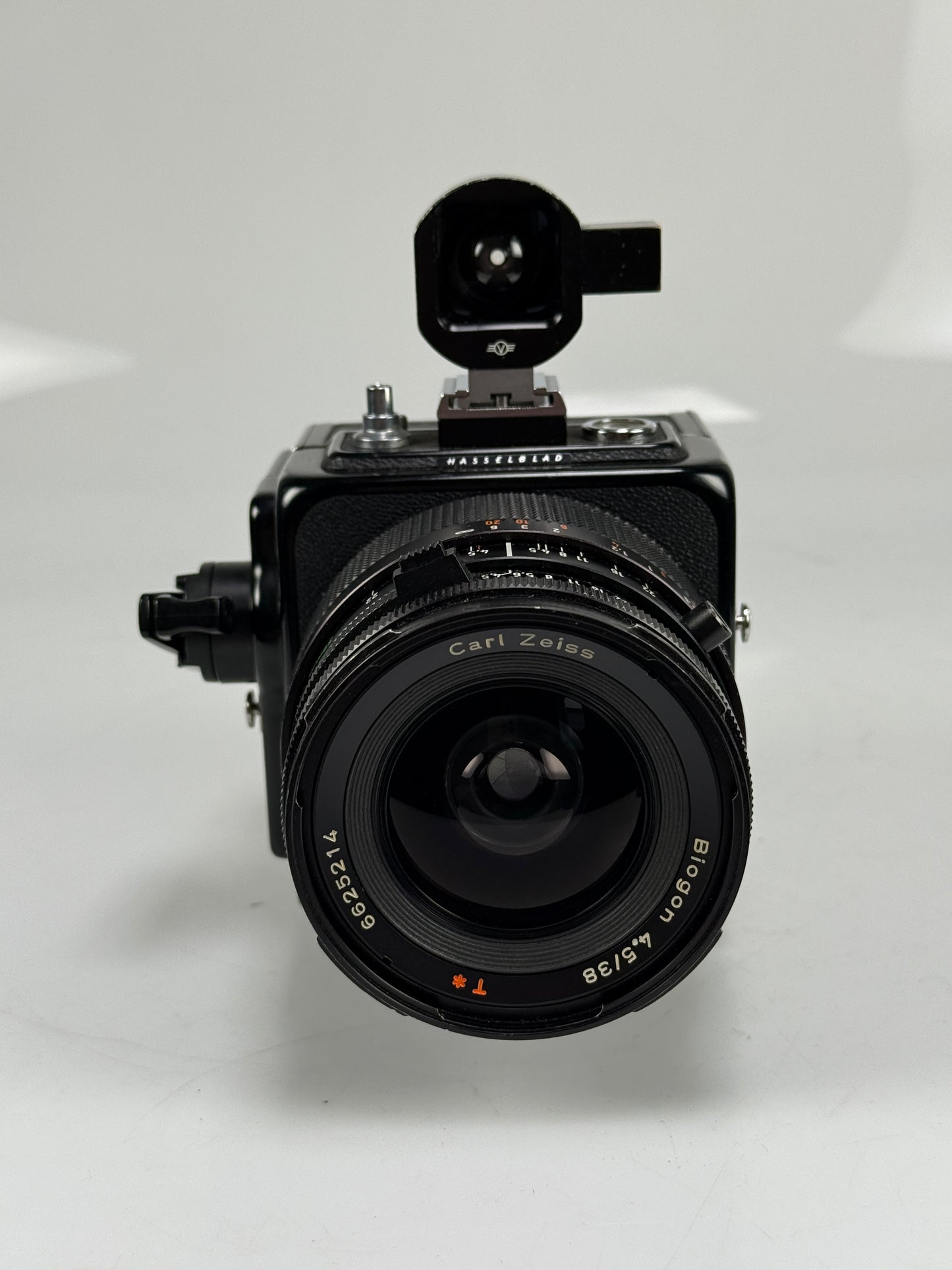 Hasselblad SWC/M Camera Biogon 38mm Lens Finder, A12 Back Black