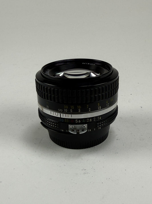 Nikon Nikkor Ai 50mm f1.4 Lens Prime SLR