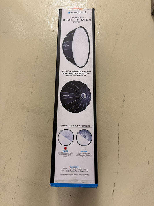 Westcott 36" Beauty Dish Switch by Manny Ortiz - White Interior
