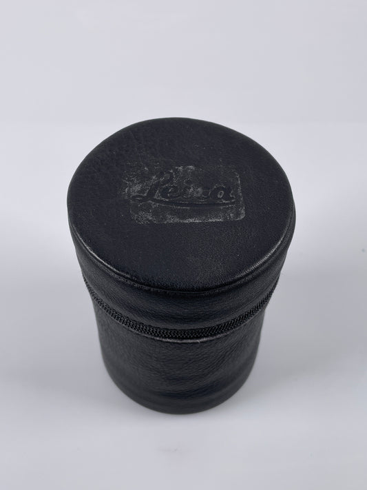 Leica E. Leitz Black Leather Lens Case for R lens