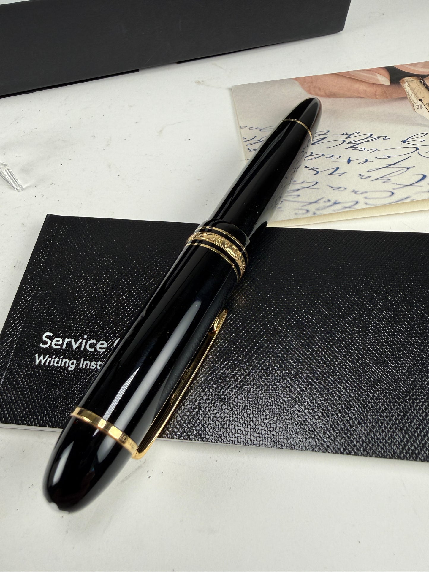 Rare Montblanc Meisterstück 149 Resin Flex Nib Fountain Pen 119699 M21282