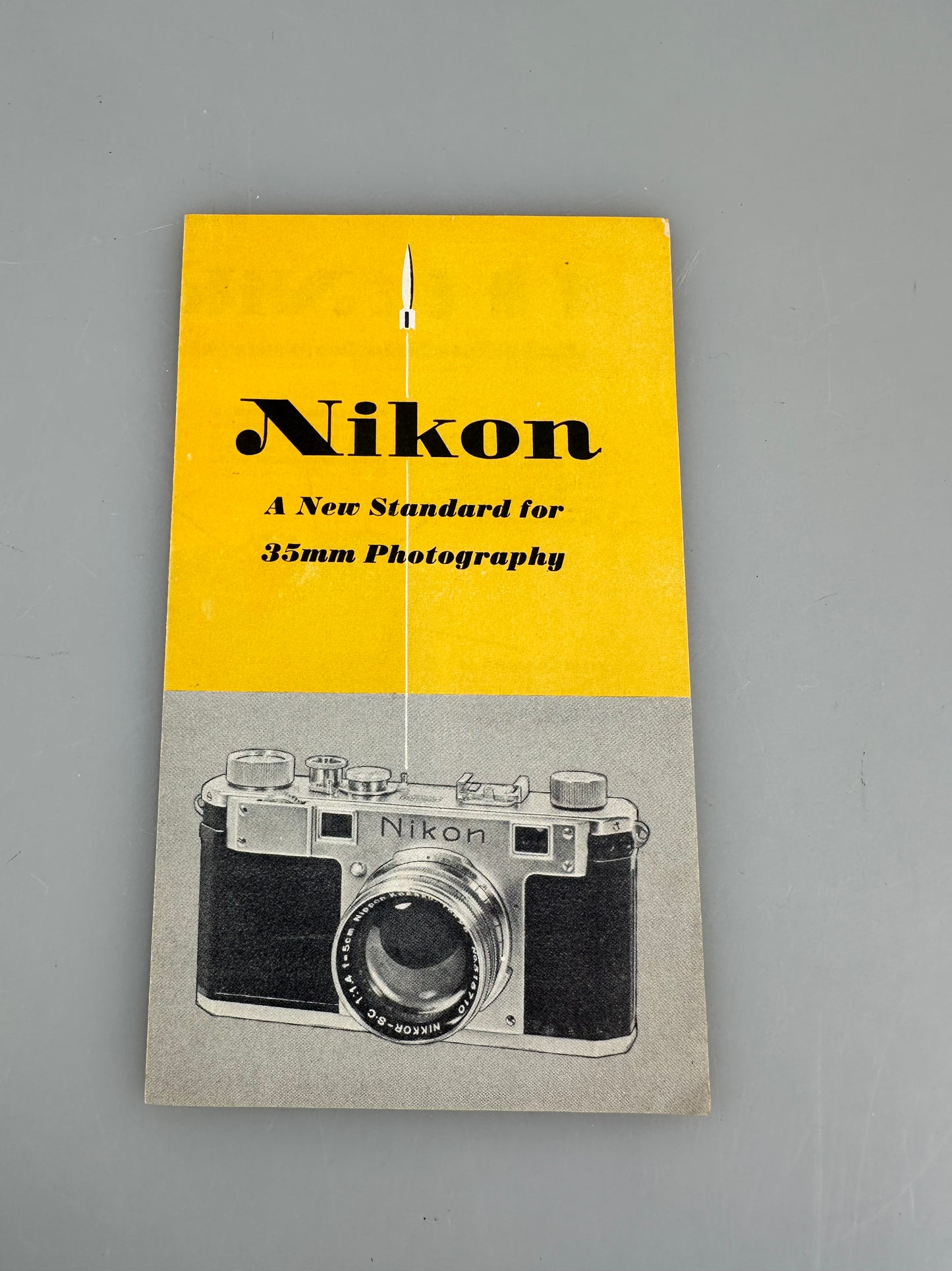 Nikon M Instruction Manual Brochure accessories, coated lenses RARE