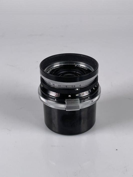Voigtlander SC SKOPAR 21mm F4 for NIKON S Mount