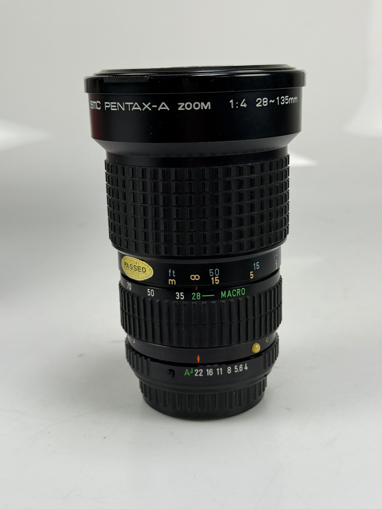 SMC PENTAX A Zoom 28-135mm f4 MF Zoom Macro Lens K mount