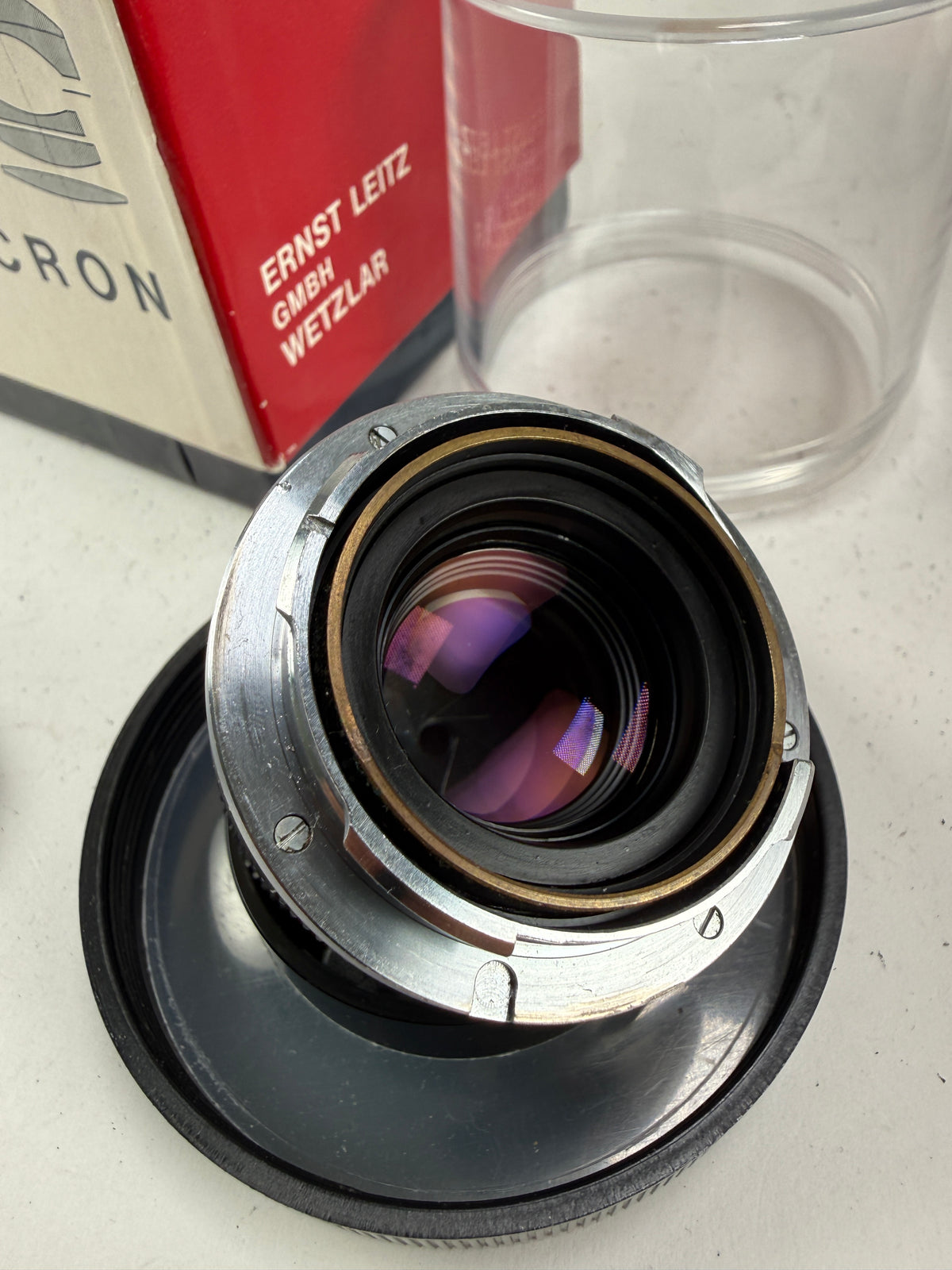Leica M mount 50mm F2 Summicron V3 version 3 lens