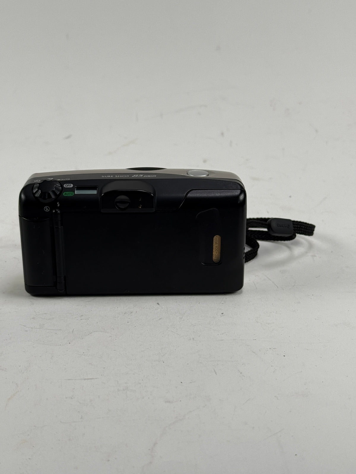 Canon Sure Shot 85 Zoom Platinum 38-85mm 35mm Film Point Shoot Camera